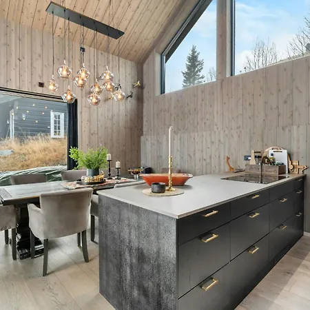 Family At The Foot Of Gaustatoppen *